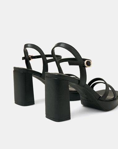  Giày Sandal Có Đúp Phối Quai Dây 