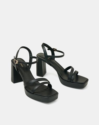  Giày Sandal Có Đúp Phối Quai Dây 