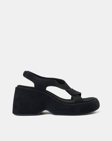  Giày Sandal Đế Xuồng Quai Cách Điệu 