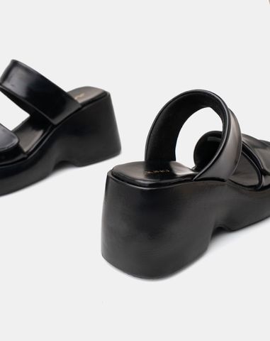  Giày Sandal Xuồng Quai Dán 