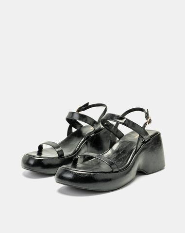  Giày Sandal Đế Xuồng Basic 