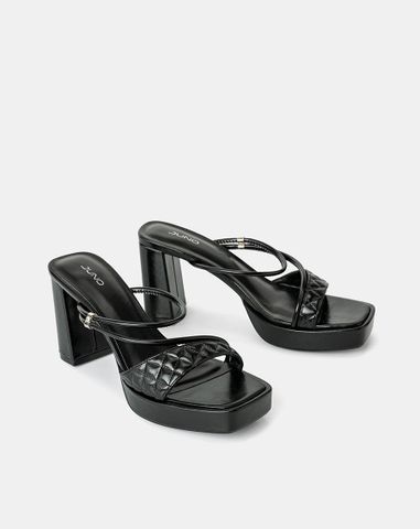  Giày Sandal Đế Đúp Quai Chần Bông 