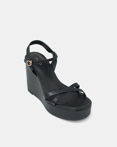 Giày Sandal Đế Xuồng Quai Chéo 