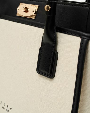  Túi Xách Lớn Tote Trang Trí Khoá 