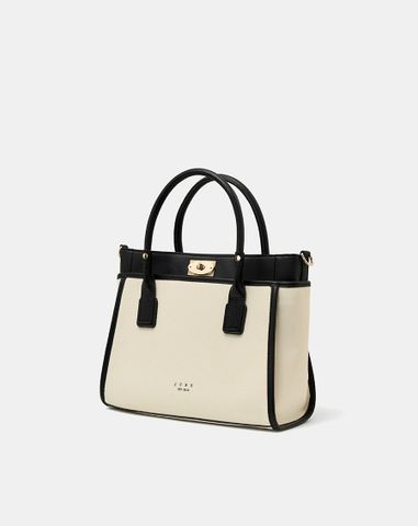  Túi Xách Lớn Tote Trang Trí Khoá 