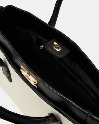  Túi Xách Lớn Tote Trang Trí Khoá 