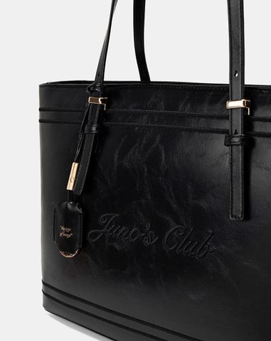  Túi Xách Lớn Tote Thêu Juno Club 