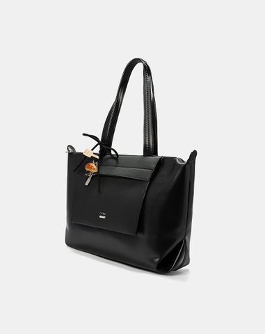  Túi Xách Lớn Gắn Charm Croissant 