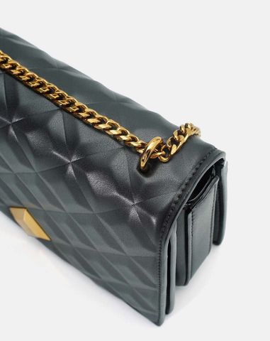  Túi xách nhỏ dập hiệu ứng princess diamond 