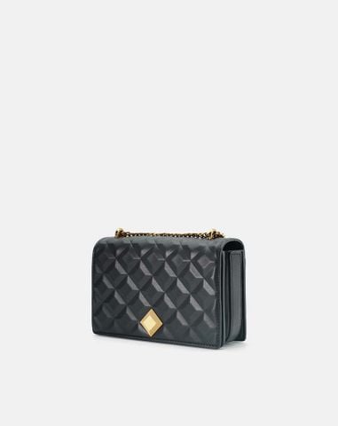  Túi xách nhỏ dập hiệu ứng princess diamond 