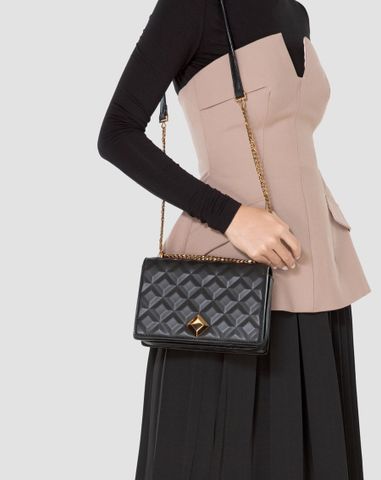  Túi xách nhỏ dập hiệu ứng princess diamond 