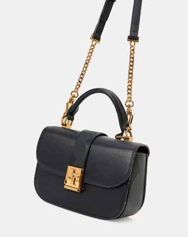  Túi Xách Nhỏ Gusset Dập Hoạ Tiết 