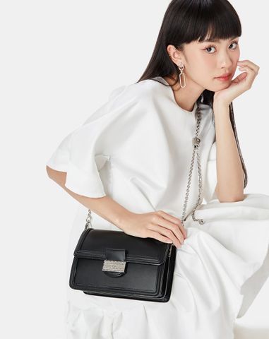  Túi Xách Nhỏ Trang Trí Khóa Kim Loại 