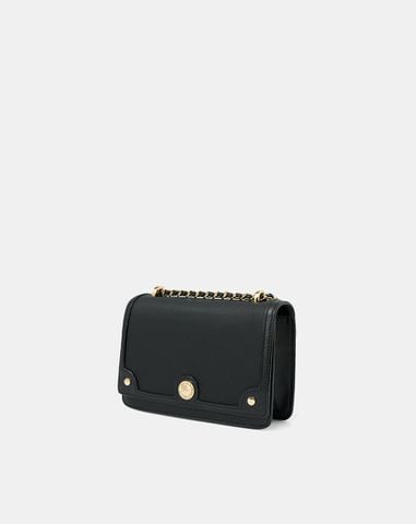  Túi Xách Nhỏ Phối Si Hoạ Tiết Sọc 