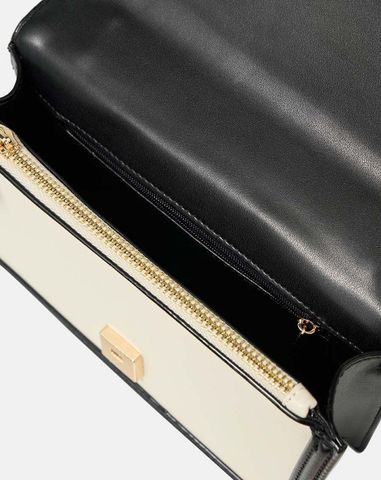  Túi Xách Nhỏ Nắp Gập Trang Trí Khoá 