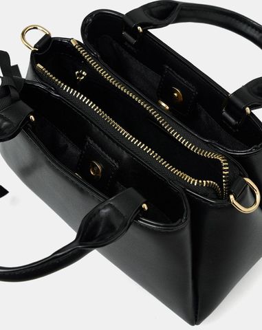  Túi Xách Nhỏ Top Handle Trang Trí Nơ 