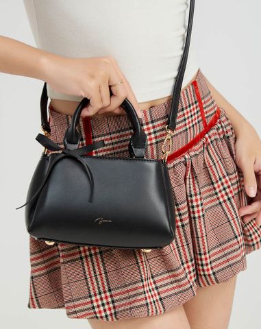  Túi Xách Nhỏ Top Handle Trang Trí Nơ 