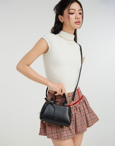  Túi Xách Nhỏ Top Handle Trang Trí Nơ 
