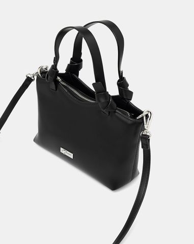  Túi Xách Nhỏ Phối Tay Cầm Xoắn 