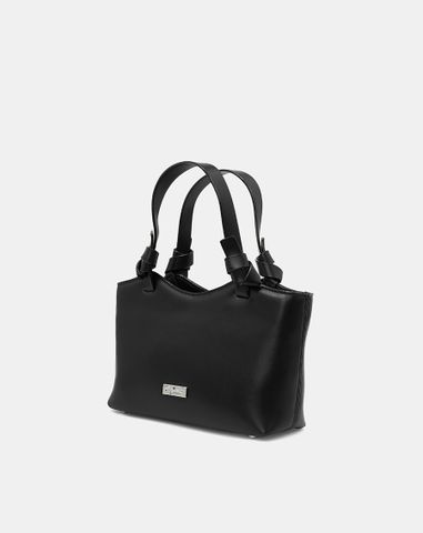  Túi Xách Nhỏ Phối Tay Cầm Xoắn 