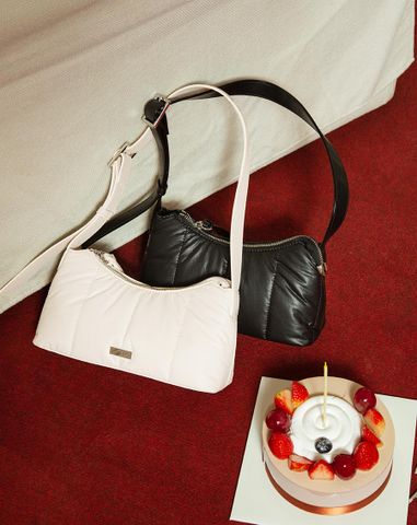  Túi Xách Nhỏ Đeo Vai Hoạ Tiết Chần Bông 