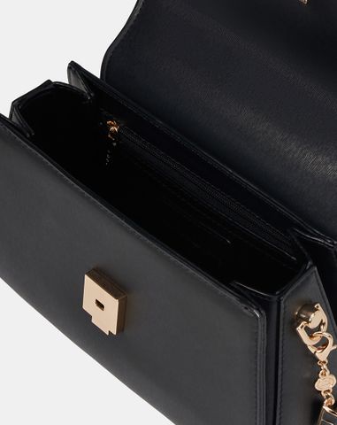  Túi Xách Nhỏ Tay Cầm Xoắn Phối Charm Trang Trí 