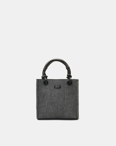  Túi Xách Nhỏ Phối Tay Cầm Xoắn 