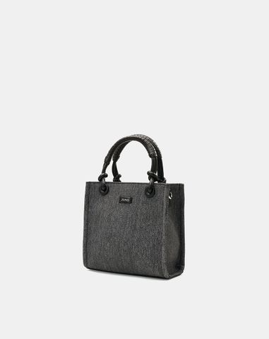  Túi Xách Nhỏ Phối Tay Cầm Xoắn 