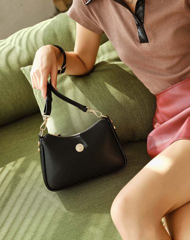  Túi Xách Nhỏ Đeo Vai Phối Khoá Trang Trí 