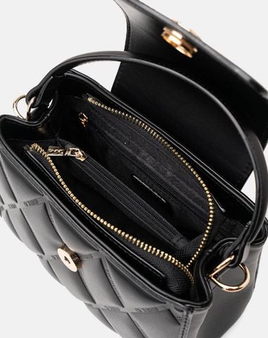  Túi Xách Nhỏ Top Handle Dập Trang Trí 