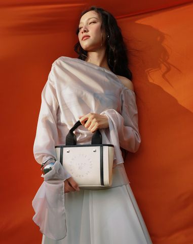  Túi Xách Nhỏ Tote Thêu Trang Trí 