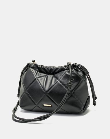  Túi Xách Nhỏ Rút May Chỉ Hoạ Tiết Quả Trám 