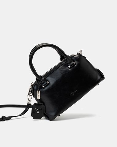  Túi Xách Nhỏ Top Handle Phối Charm 