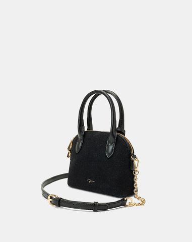  Túi Xách Nhỏ Form Chữ D Phối Charm Juno 