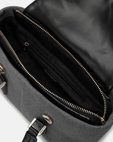  Túi Xách Nhỏ Đeo Vai Phối Nắp Trang Trí Charm Juno 