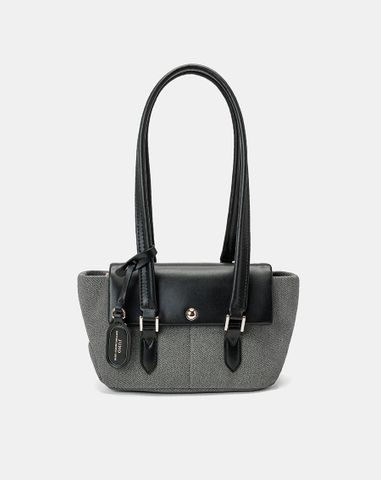  Túi Xách Nhỏ Đeo Vai Phối Nắp Trang Trí Charm Juno 