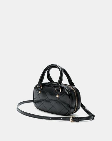  Túi Xách Nhỏ Bowling Top Handle Phối Khoá Trang Trí 