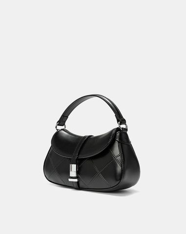  Túi Xách Nhỏ Top Handle Bag Phối Khoá Trang Trí 