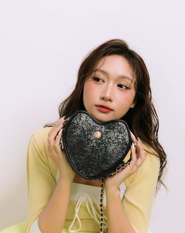  Túi Xách Nhỏ Heart Shaped Ivy 