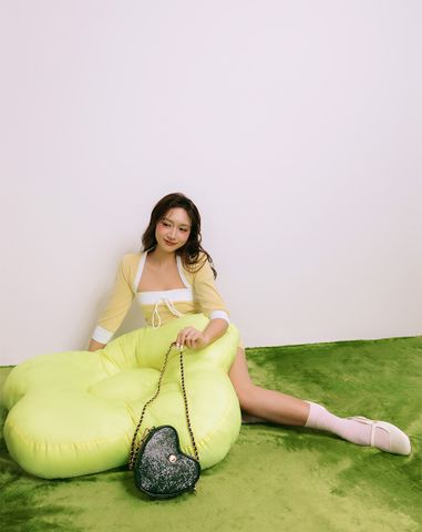  Túi Xách Nhỏ Heart Shaped Ivy 