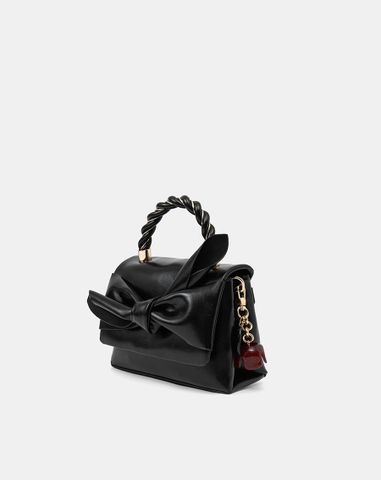  Túi Xách Nhỏ Top Handle Thắt Nơ Cách Điệu 