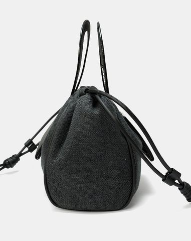  Túi Xách Trung Top Handle Bag Rút Dây 