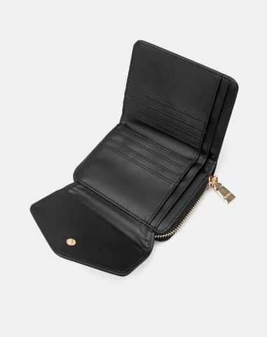  Ví Nắp Tam Giác Trang Trí Khoá Tròn Juno 