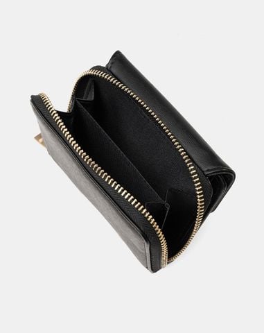  Ví Nắp Tam Giác Trang Trí Khoá Tròn Juno 