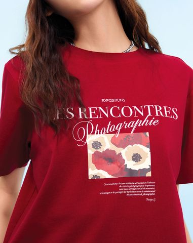  Áo thun form boxy in Photographie 