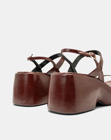  Giày Sandal Đế Xuồng Basic 