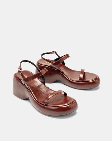  Giày Sandal Đế Xuồng Basic 