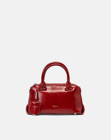  Túi Xách Nhỏ Top Handle Phối Charm 