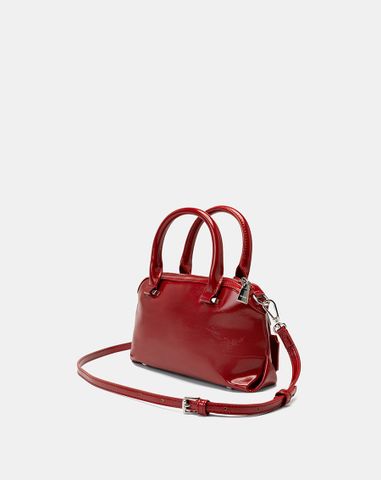  Túi Xách Nhỏ Top Handle Phối Charm 