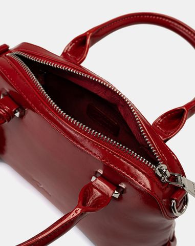  Túi Xách Nhỏ Top Handle Phối Charm 